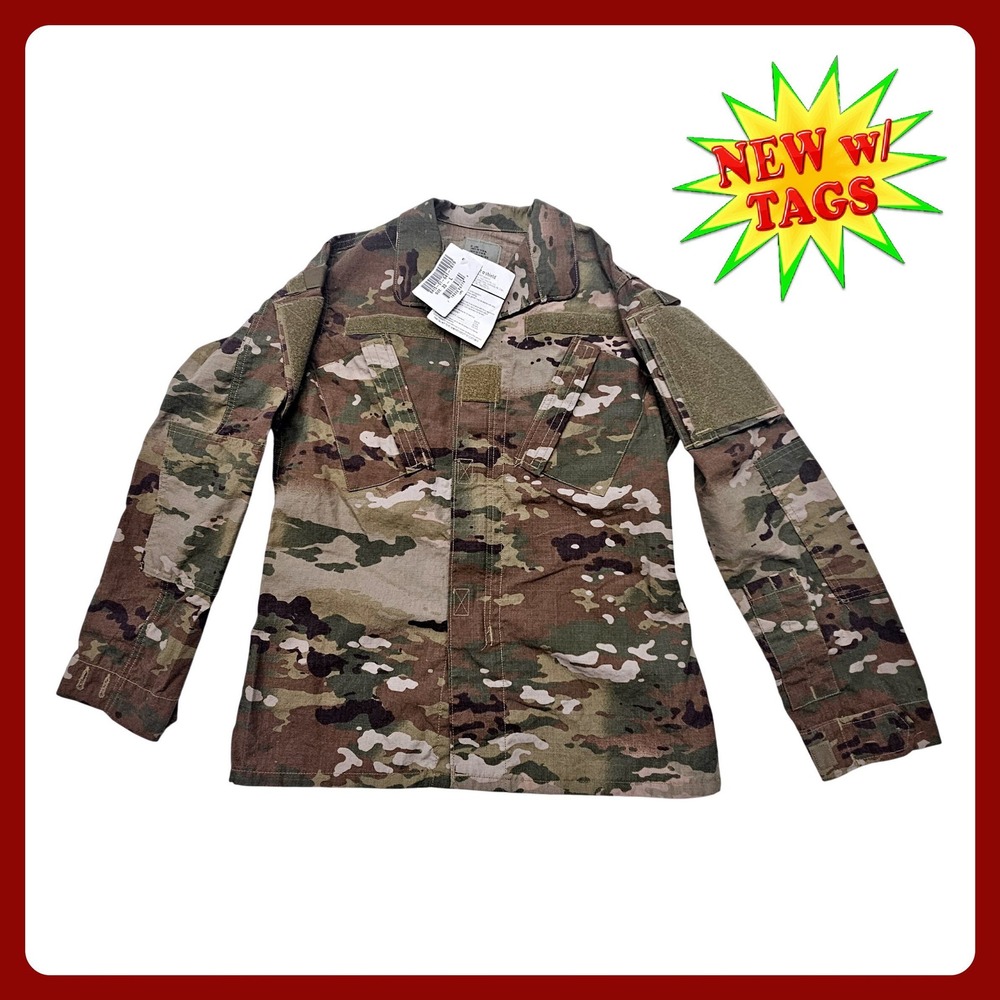 Tru-Spec Military Field Jacket OCP Multicam 33‎ Long NWT NSN 8415-01-641-7819